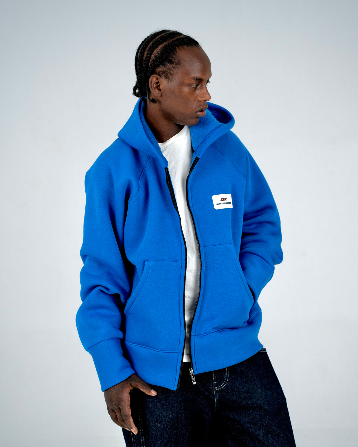QX HAVEN ZIP UP - BLUE