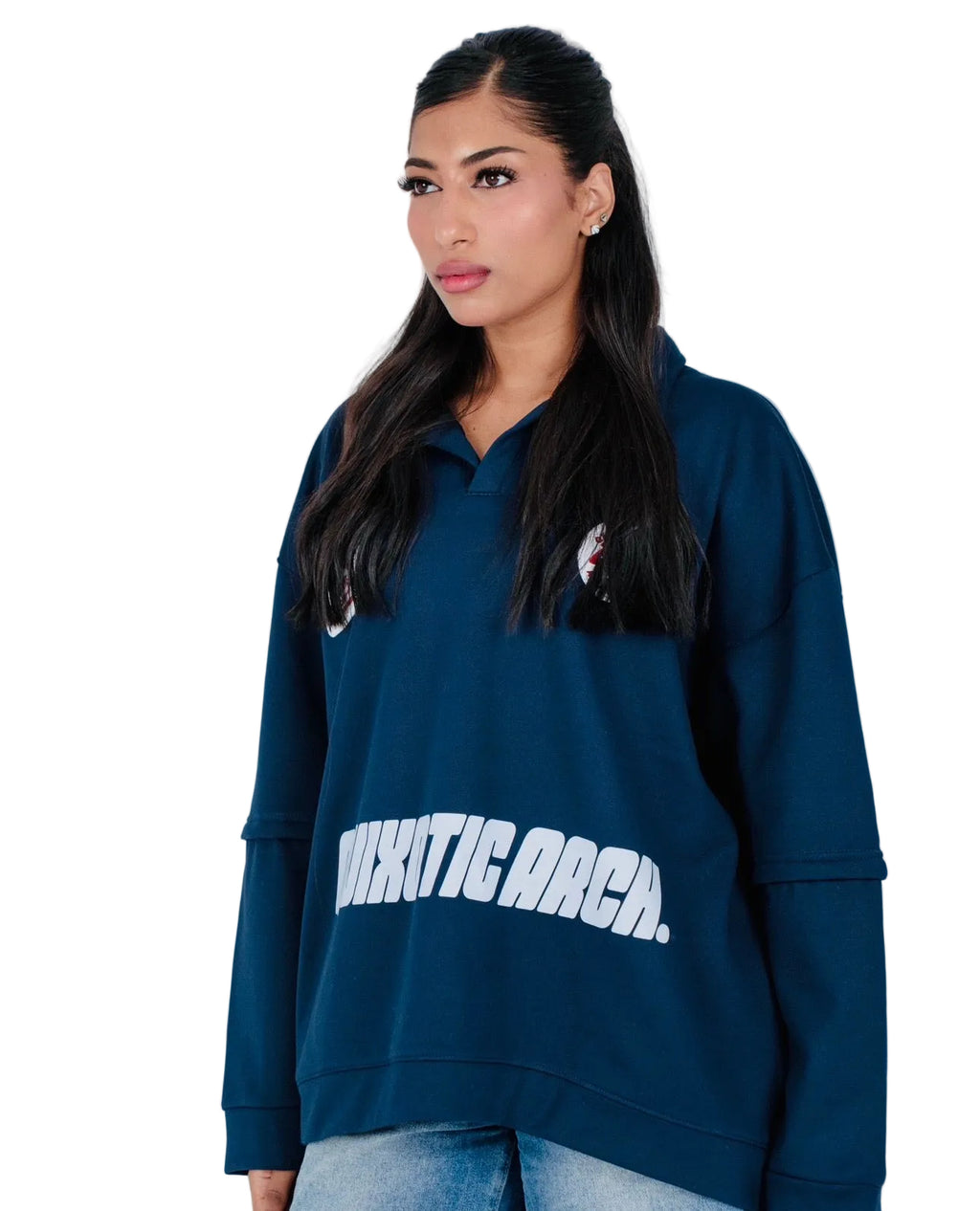 QX ARTIFACT LONG SLEEVES POLO