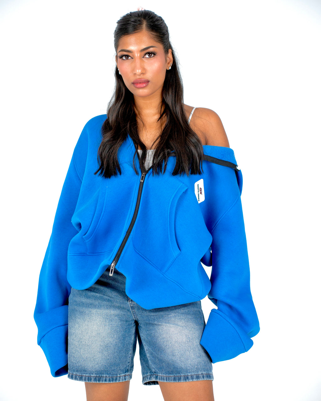 QX HAVEN ZIP UP - BLUE