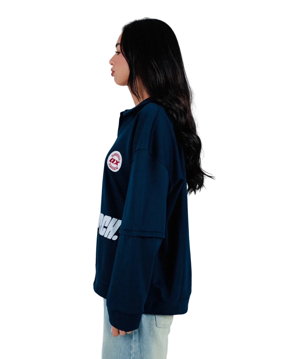 QX ARTIFACT LONG SLEEVES POLO