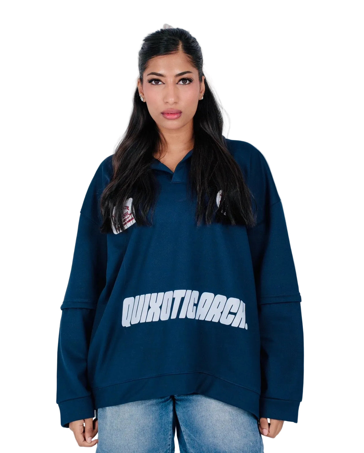 QX ARTIFACT LONG SLEEVES POLO