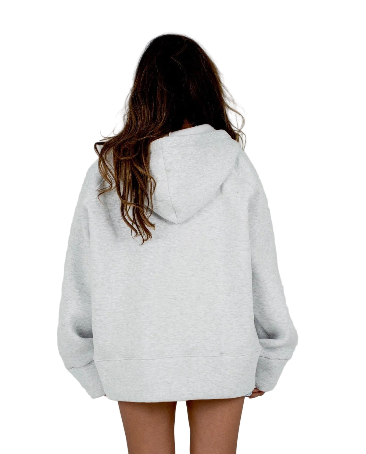 QX HAVEN ZIP UP - GREY