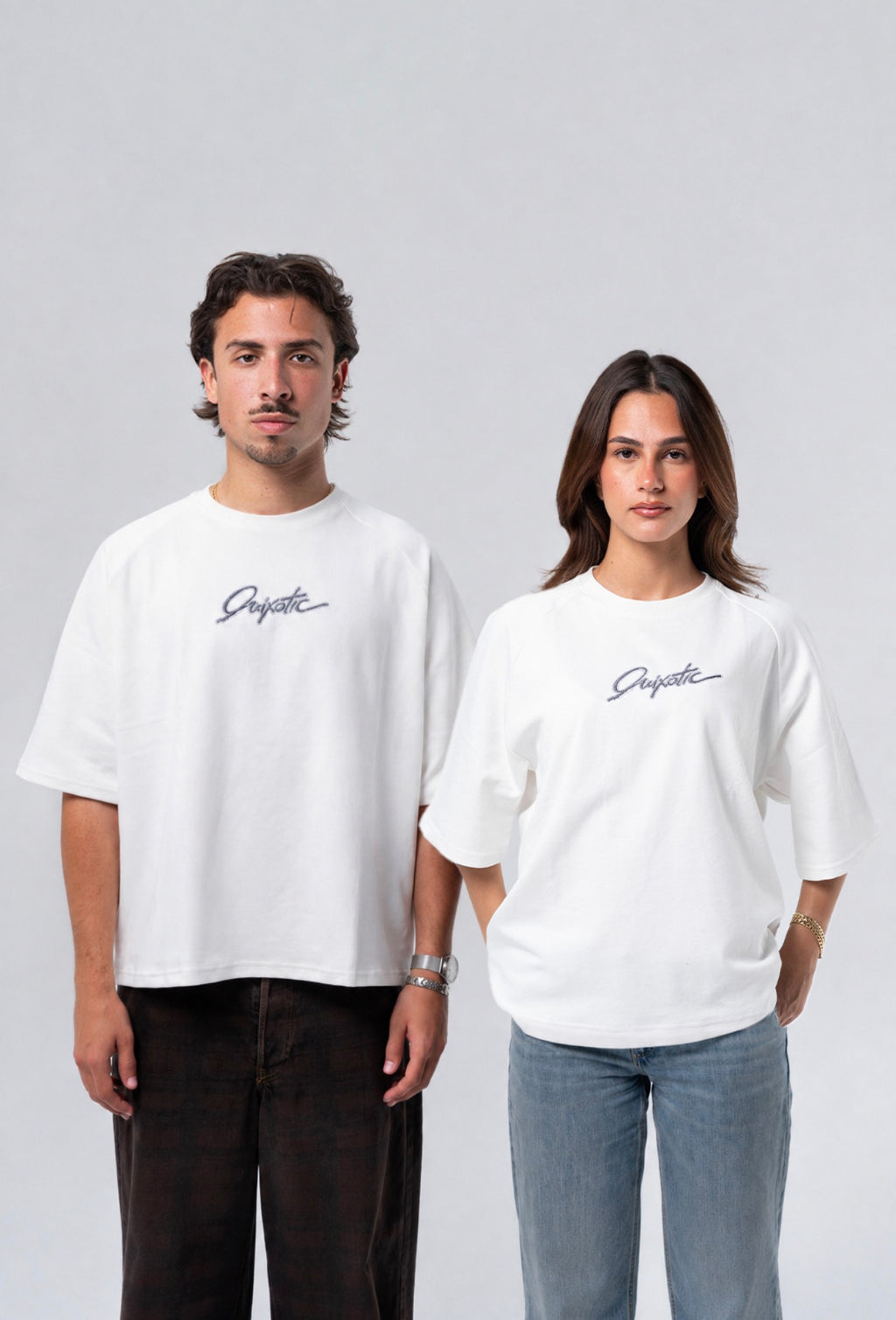 QX RESIDUAL TEE - WHITE