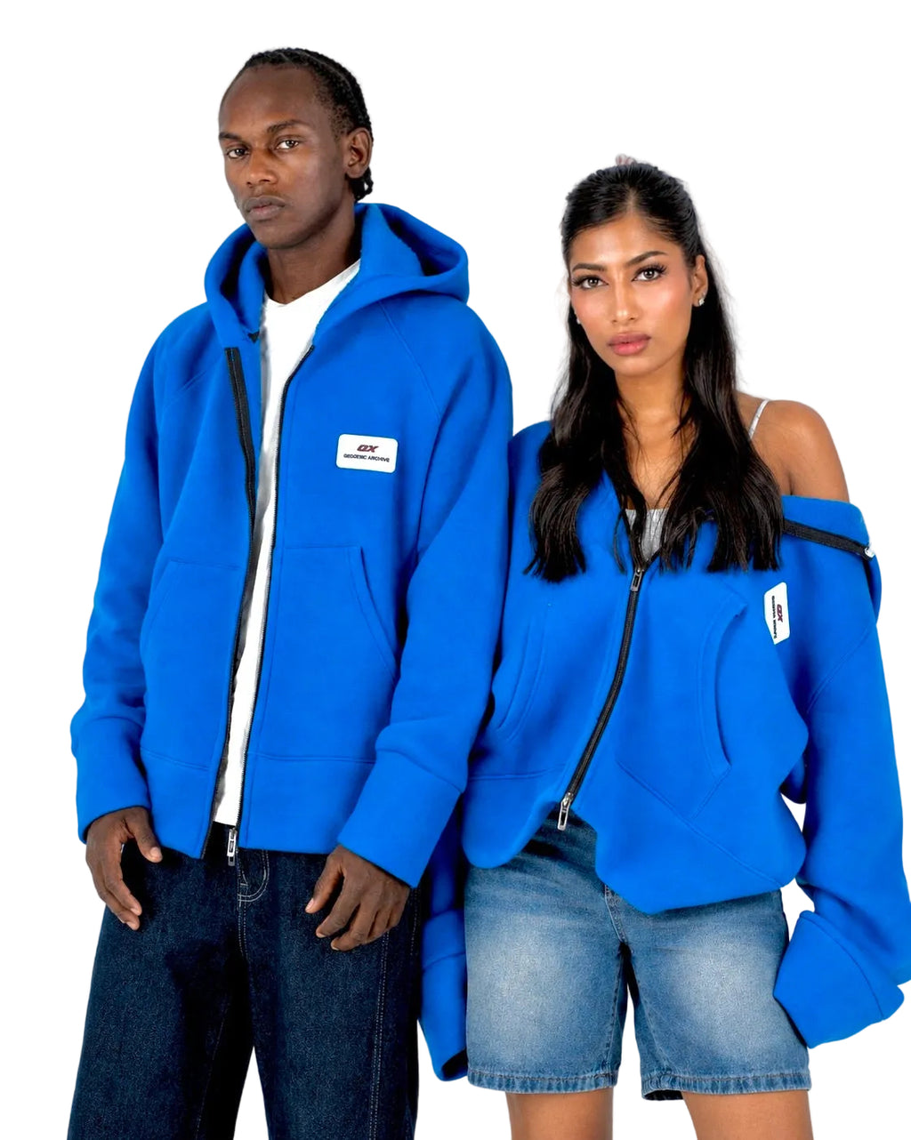 QX HAVEN ZIP UP - BLUE